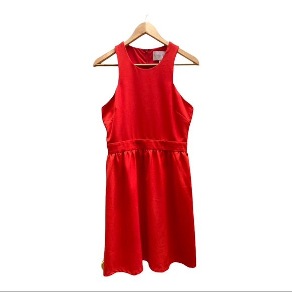 Charles Henry red cocktail dress size Med - Picture 1 of 3